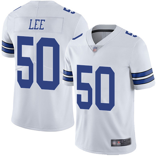 Men Dallas Cowboys Limited White Sean Lee Road #50 Vapor Untouchable NFL Jersey